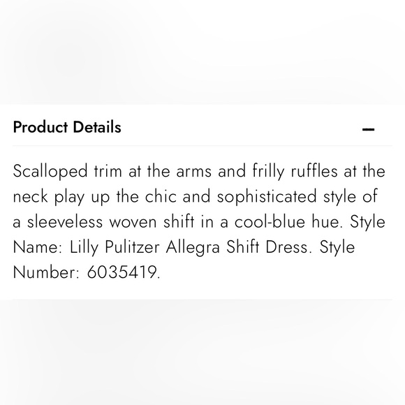 LILLY PULITZER ALLEGRA DRESS - Picture 11 of 12